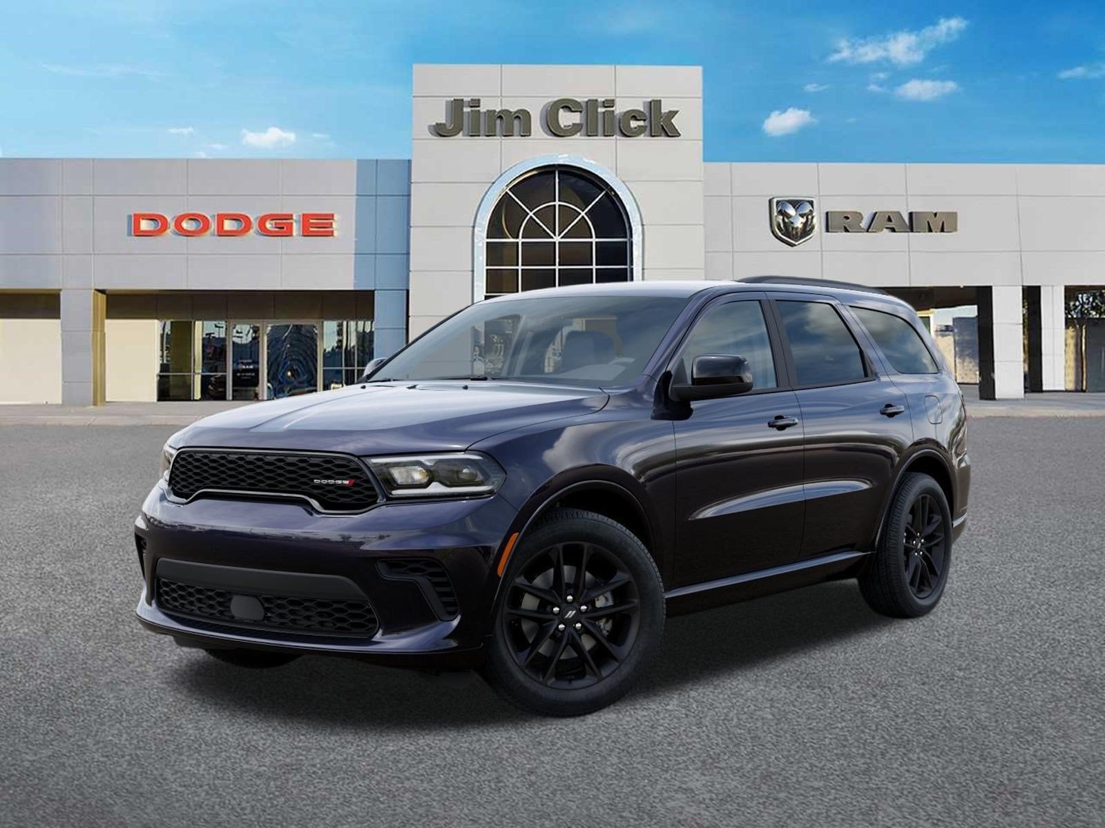 2026 Dodge Durango GT in Night Moves Exterior Paint — front three-quarter view