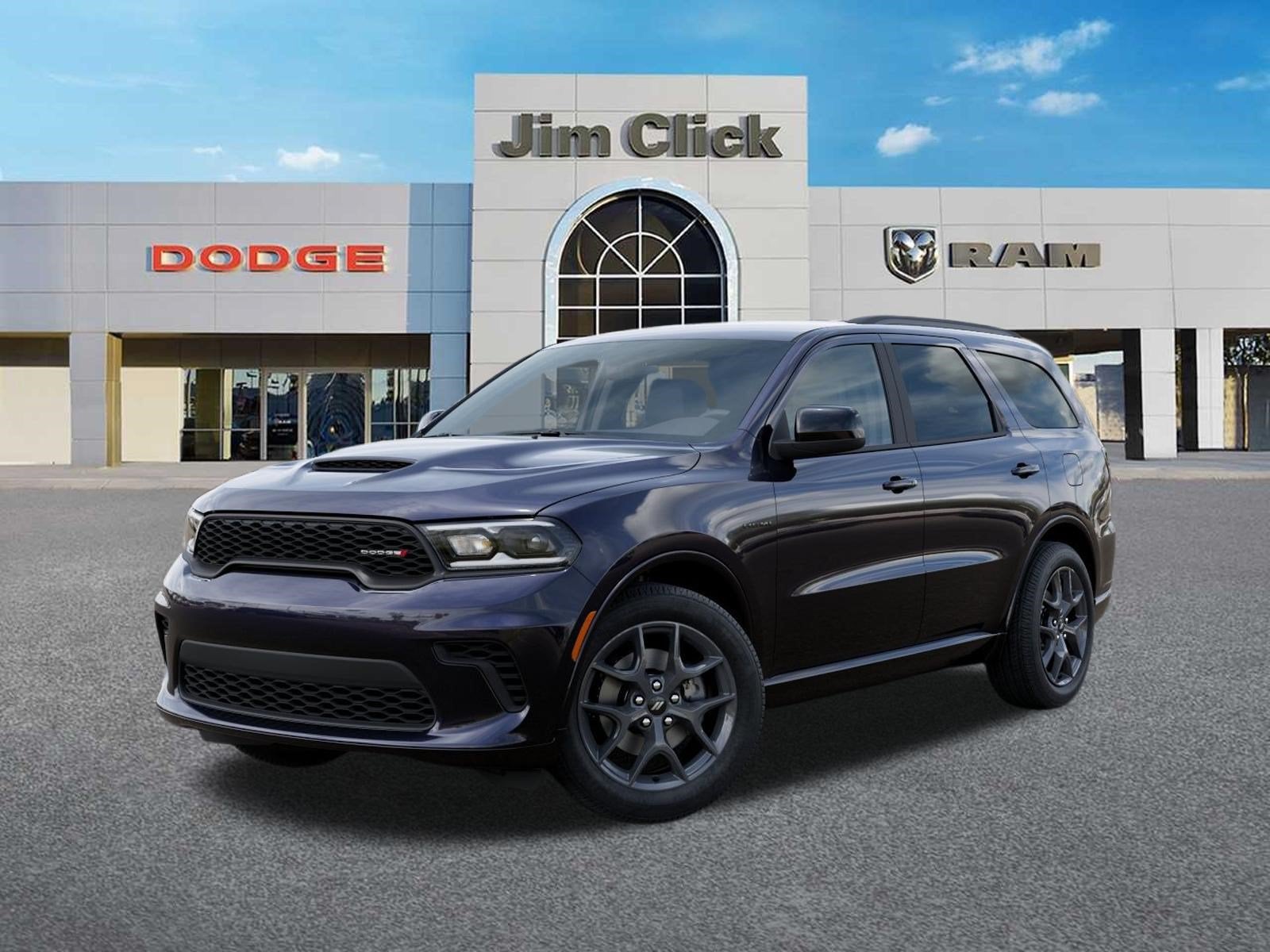 2026 Dodge Durango GT HEMI V8 in Night Moves Exterior Paint — front three-quarter view