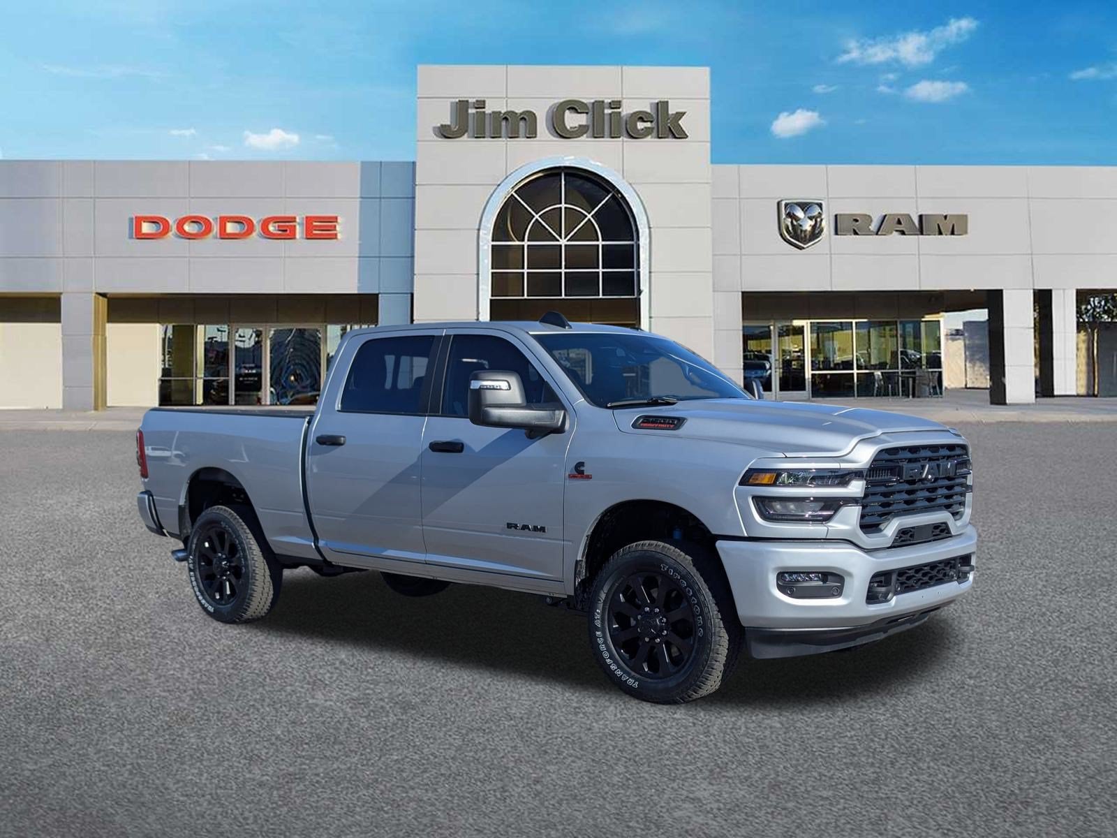 2026 RAM 2500 Big Horn in Silver-Zynith Exterior Paint — front three-quarter view